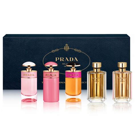 prada miniature perfume set|la femme prada perfume set.